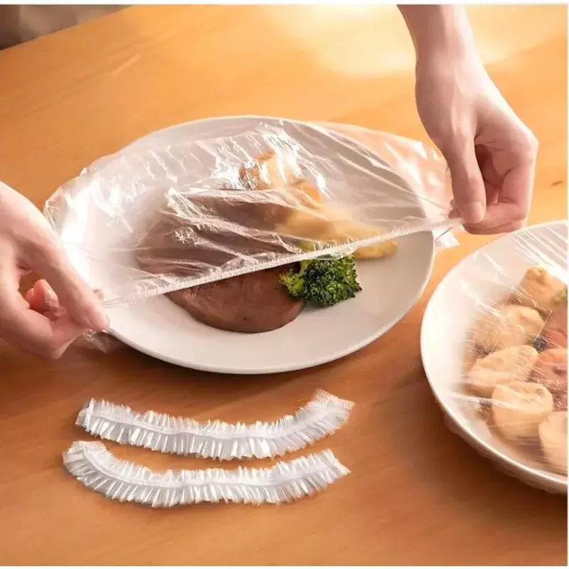 100'LÜ Gıda Koruma ve Saklama Bonesi Tencere Tabak Kase Bone - 1