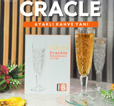 CRACLE Ayaklı Bardak 130 ml - 