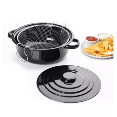 Emaye Fritöz Kızartma Tenceresi - 2