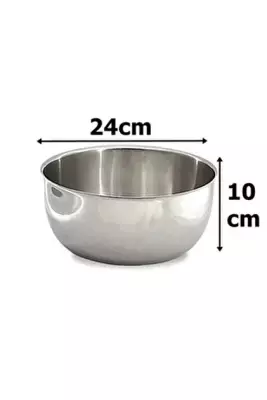 MasterChef Paslanmaz Çelik Karıştırma Kabı 24 cm - 1
