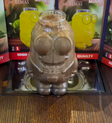 Minyon Figürlü Soğuk Kahve Bardağı - 2