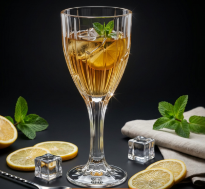 Murano 250 ml Ayaklı Cam Bardak - 2