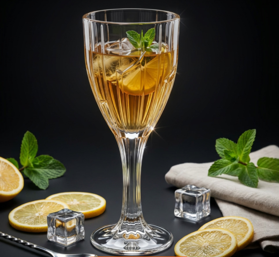 Murano 250 ml Ayaklı Cam Bardak - 2